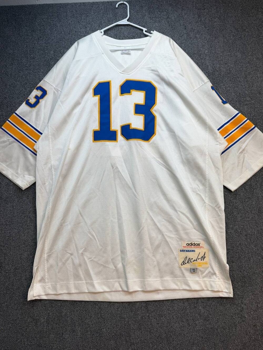 Adidas Dan Marino Pittsburgh Panthers #13 Jersey Men 3XL 56 NCAA 37in